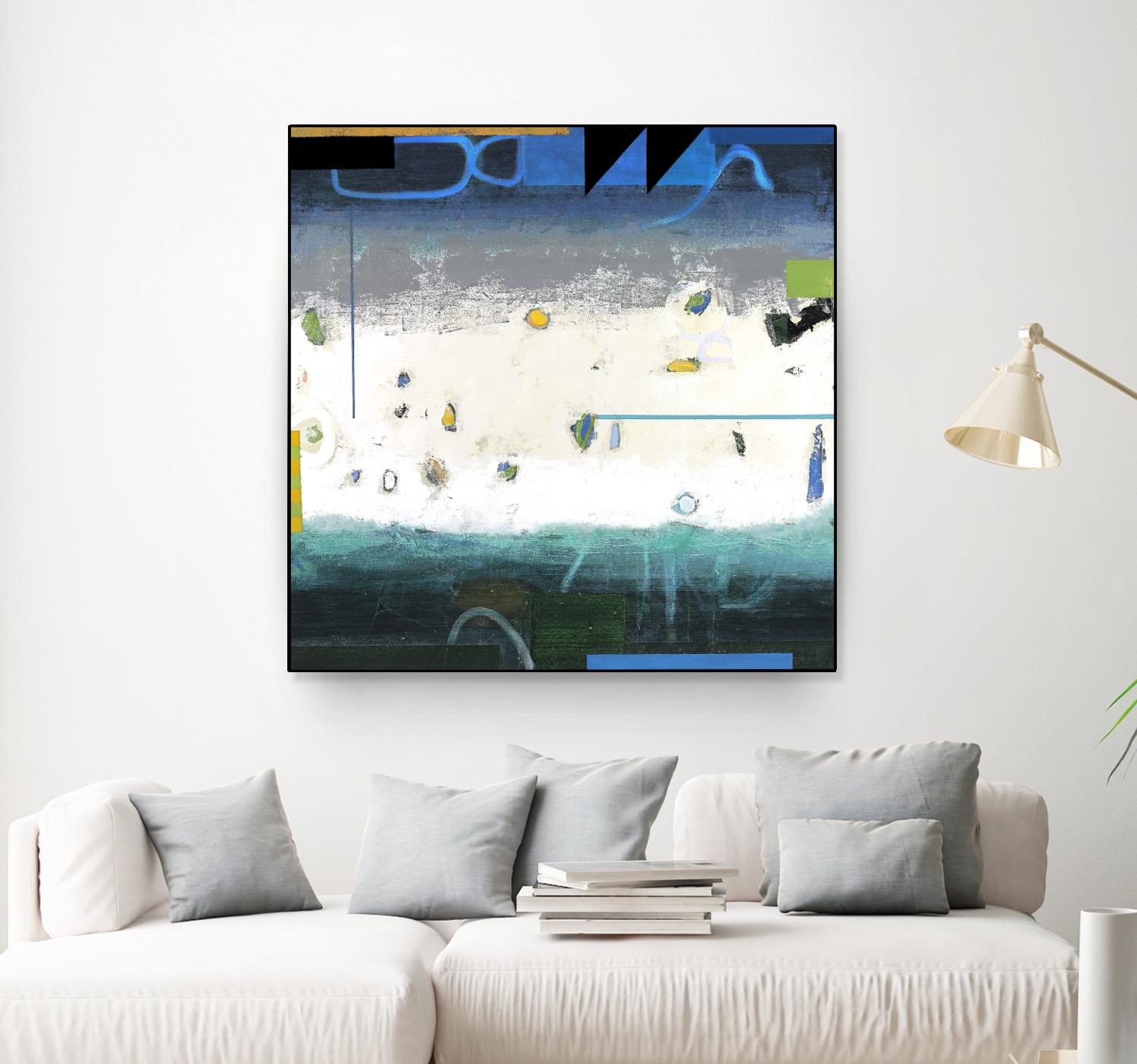 Balm 1 by David Dauncey on GIANT ART - blue abstract