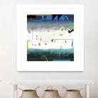 Balm 1 by David Dauncey on GIANT ART - blue abstract