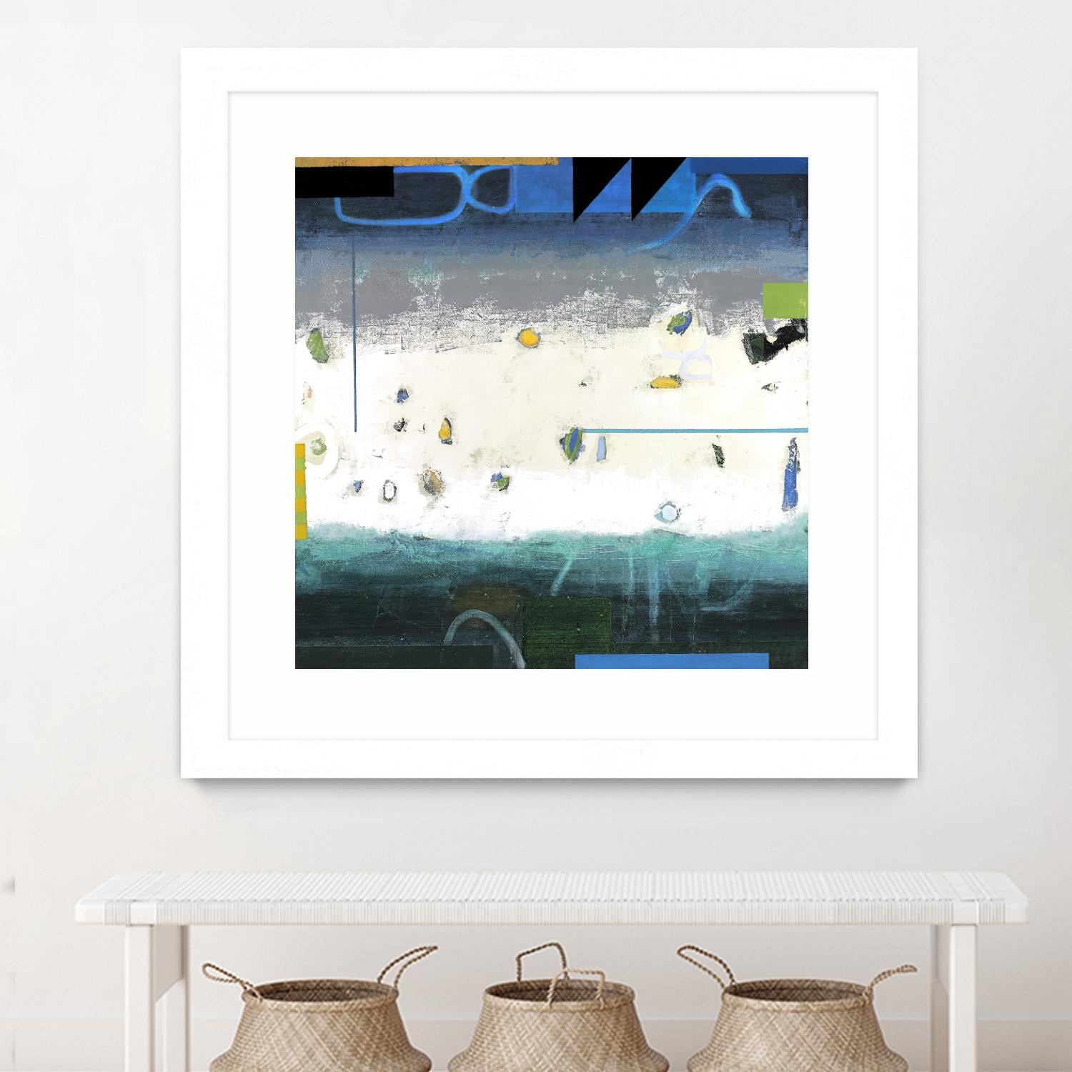 Balm 1 by David Dauncey on GIANT ART - blue abstract