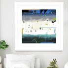 Balm 1 by David Dauncey on GIANT ART - blue abstract