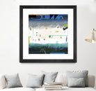 Balm 1 by David Dauncey on GIANT ART - blue abstract