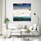 Balm 1 by David Dauncey on GIANT ART - blue abstract