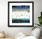 Balm 1 by David Dauncey on GIANT ART - blue abstract