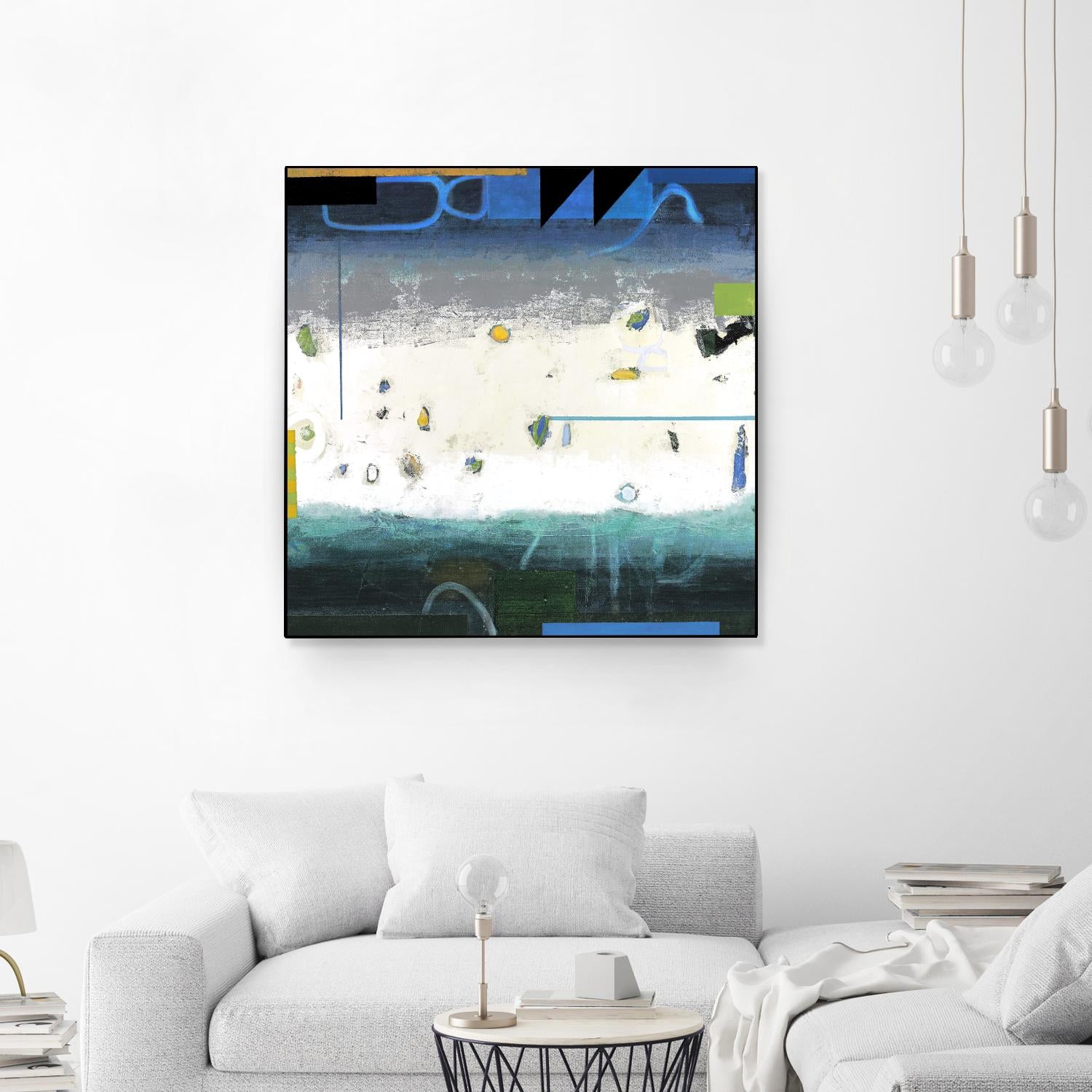 Balm 1 by David Dauncey on GIANT ART - blue abstract