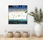 Balm 1 by David Dauncey on GIANT ART - blue abstract