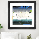 Balm 1 by David Dauncey on GIANT ART - blue abstract