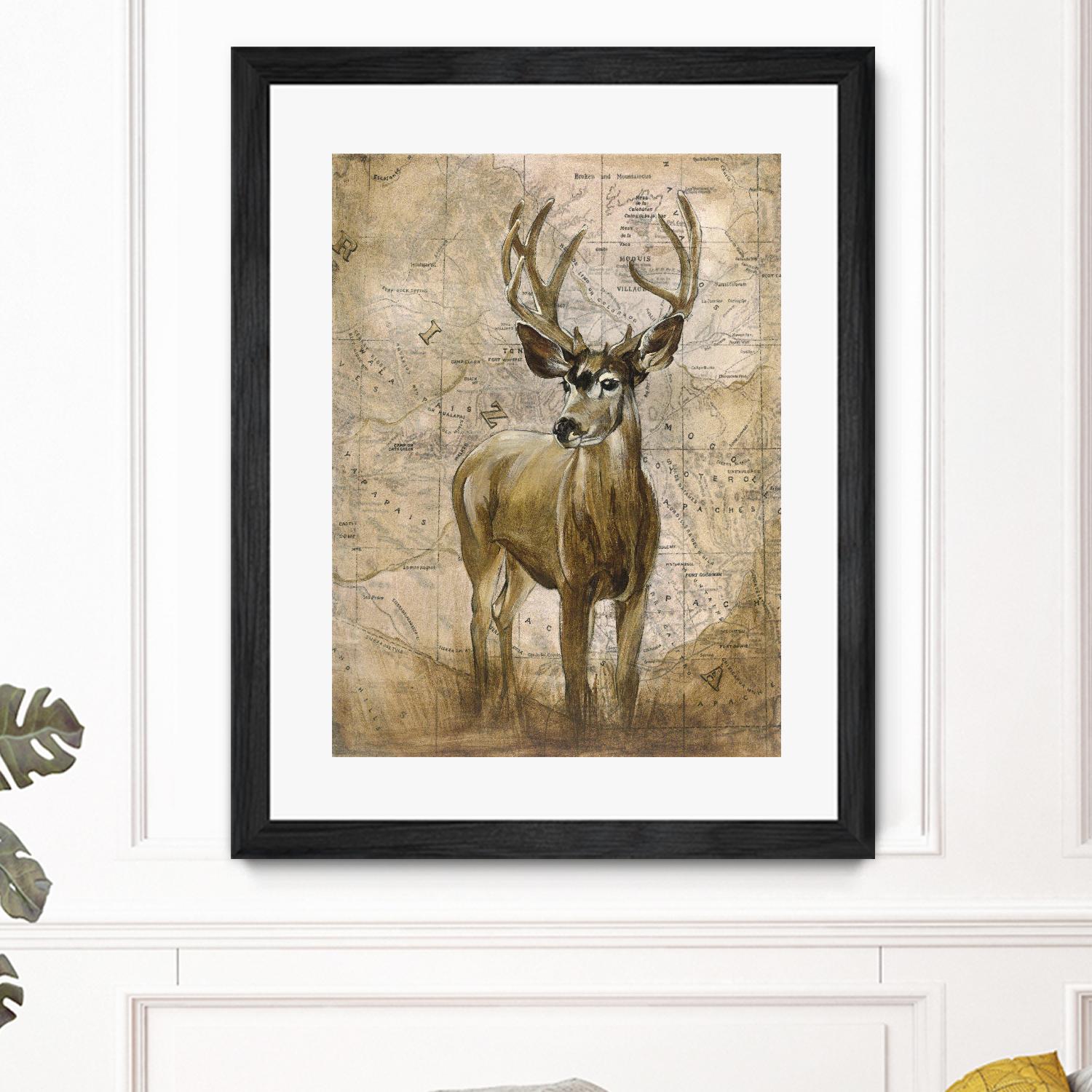 Native Spirit 1 by Elizabeth Hope on GIANT ART - beige animals