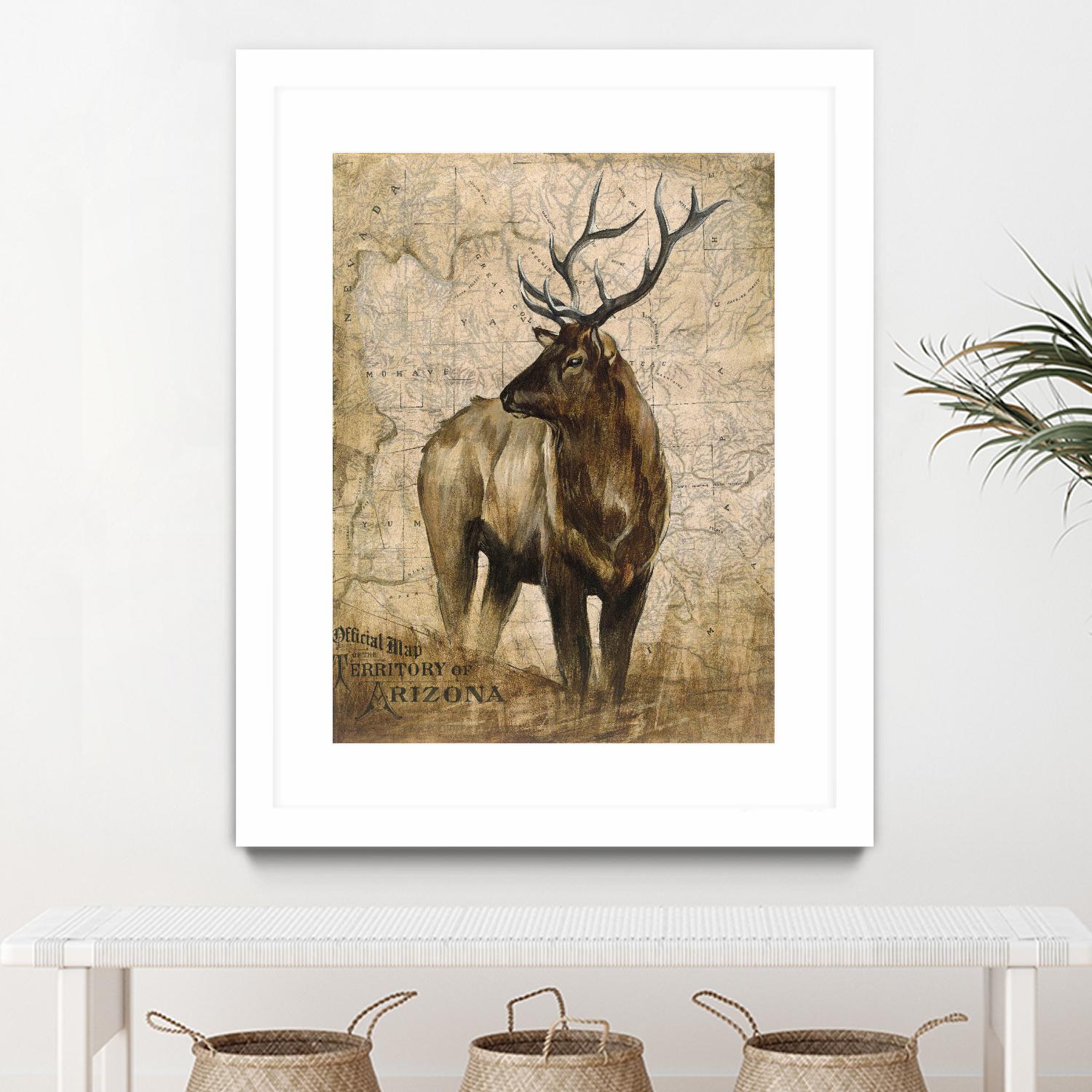 Native Spirit 2 by Elizabeth Hope on GIANT ART - beige animals