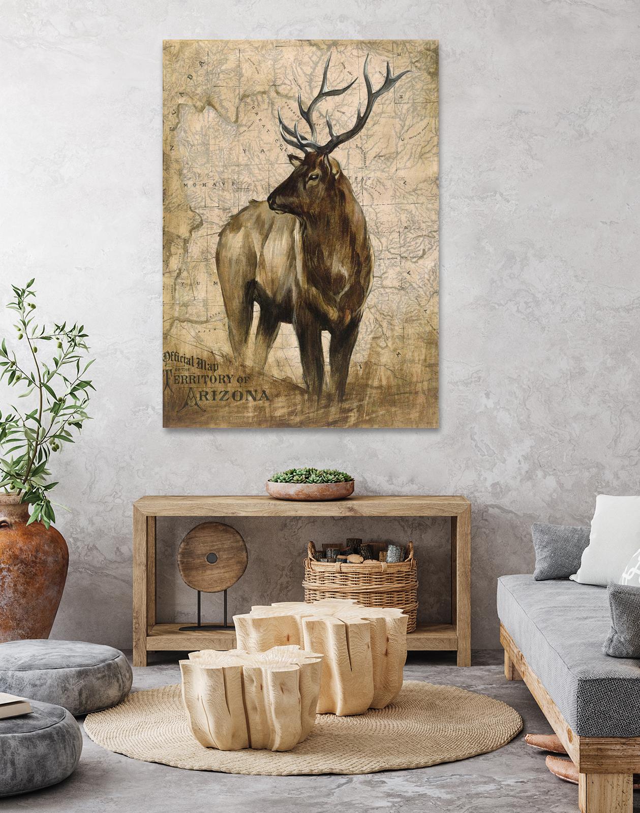 Native Spirit 2 by Elizabeth Hope on GIANT ART - beige animals