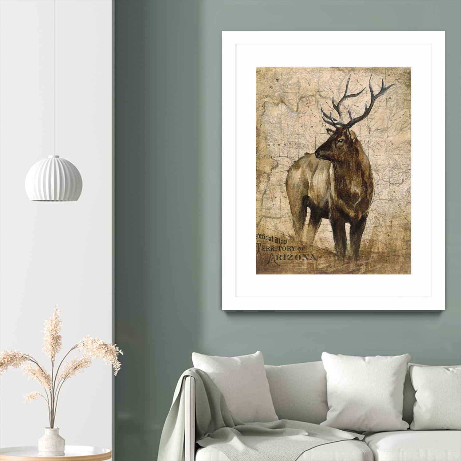 Native Spirit 2 by Elizabeth Hope on GIANT ART - beige animals