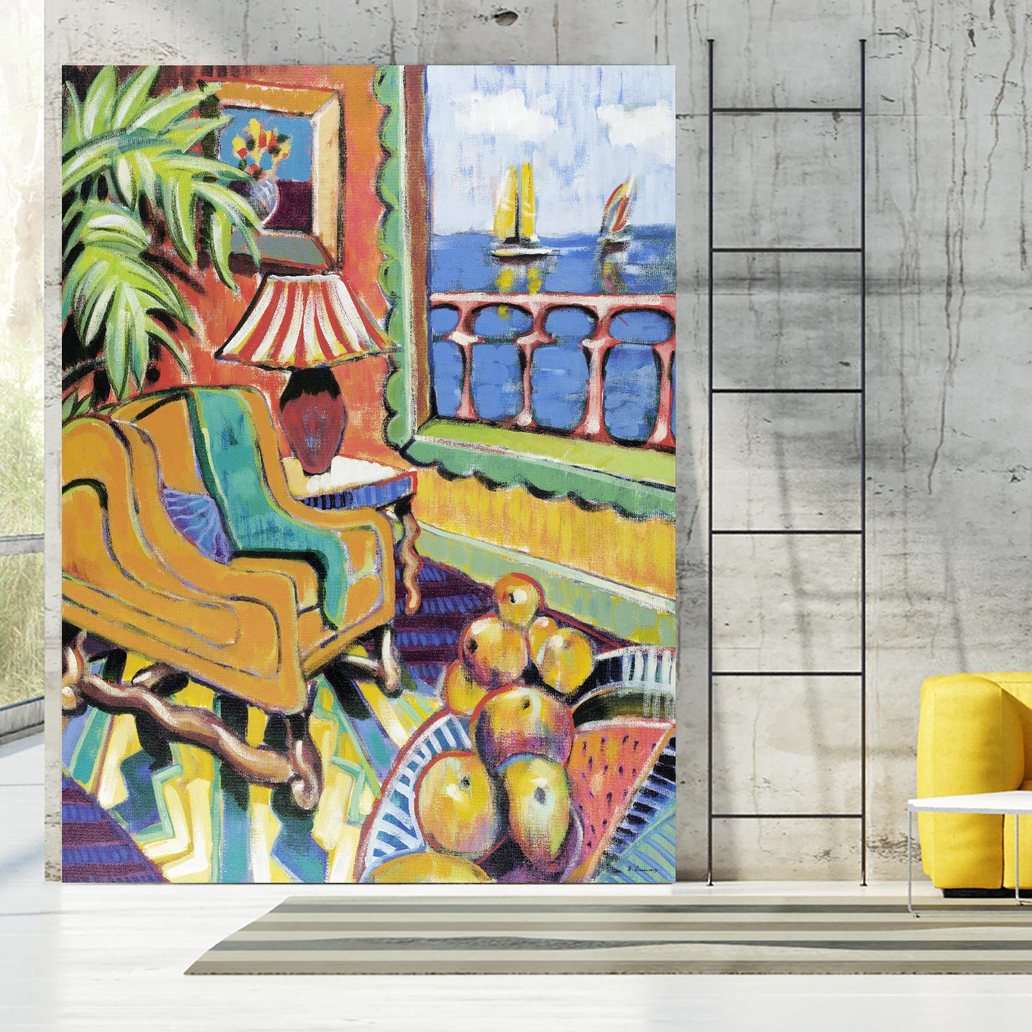 Bayview 1 by David Dauncey on GIANT ART - yellow contemporary