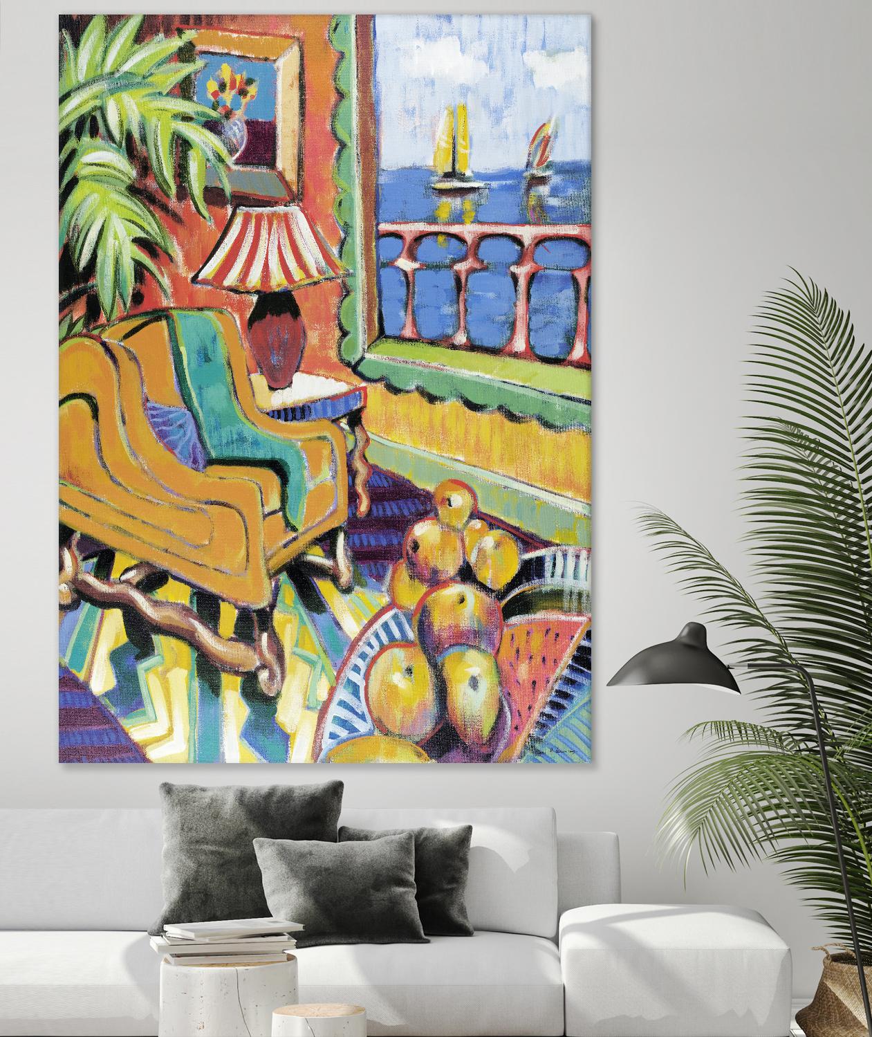 Bayview 1 by David Dauncey on GIANT ART - yellow contemporary