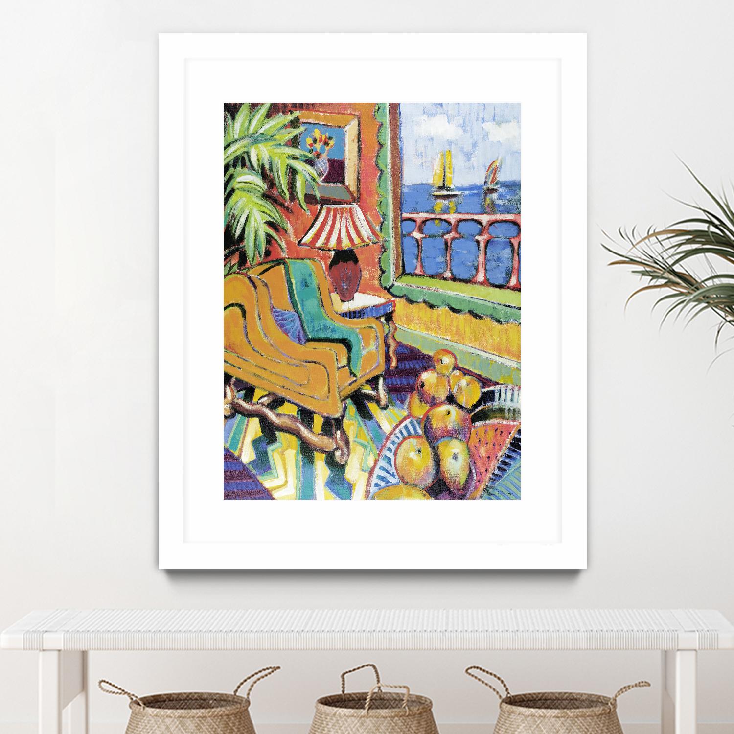 Bayview 1 by David Dauncey on GIANT ART - yellow contemporary