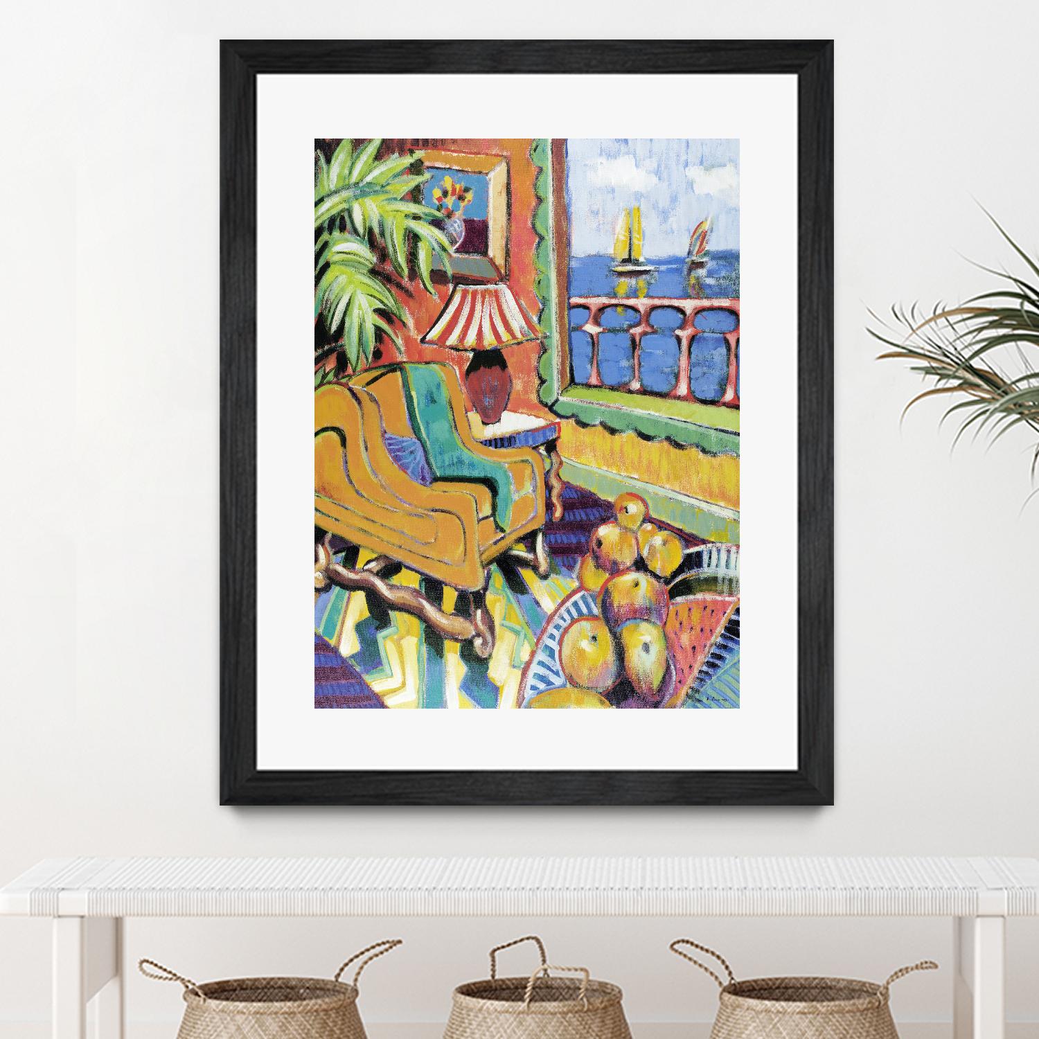 Bayview 1 by David Dauncey on GIANT ART - yellow contemporary