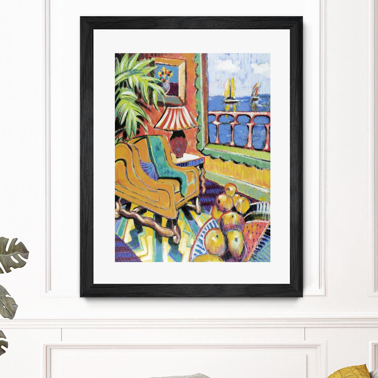 Bayview 1 by David Dauncey on GIANT ART - yellow contemporary