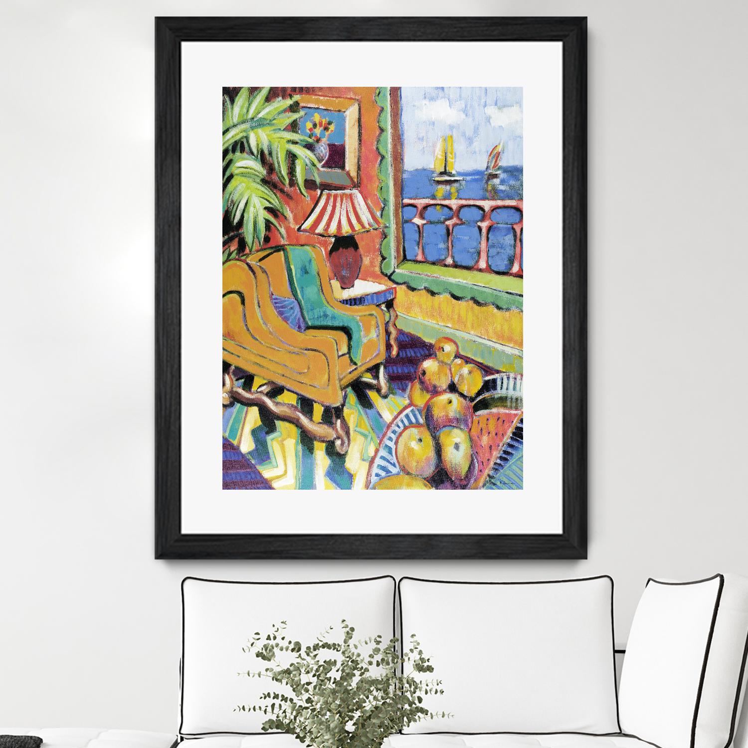 Bayview 1 by David Dauncey on GIANT ART - yellow contemporary