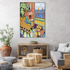 Bayview 1 by David Dauncey on GIANT ART - yellow contemporary