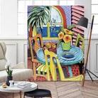 Bayview 2 by David Dauncey on GIANT ART - yellow contemporary