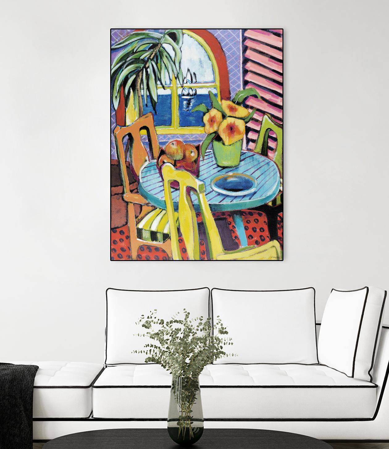 Bayview 2 by David Dauncey on GIANT ART - yellow contemporary