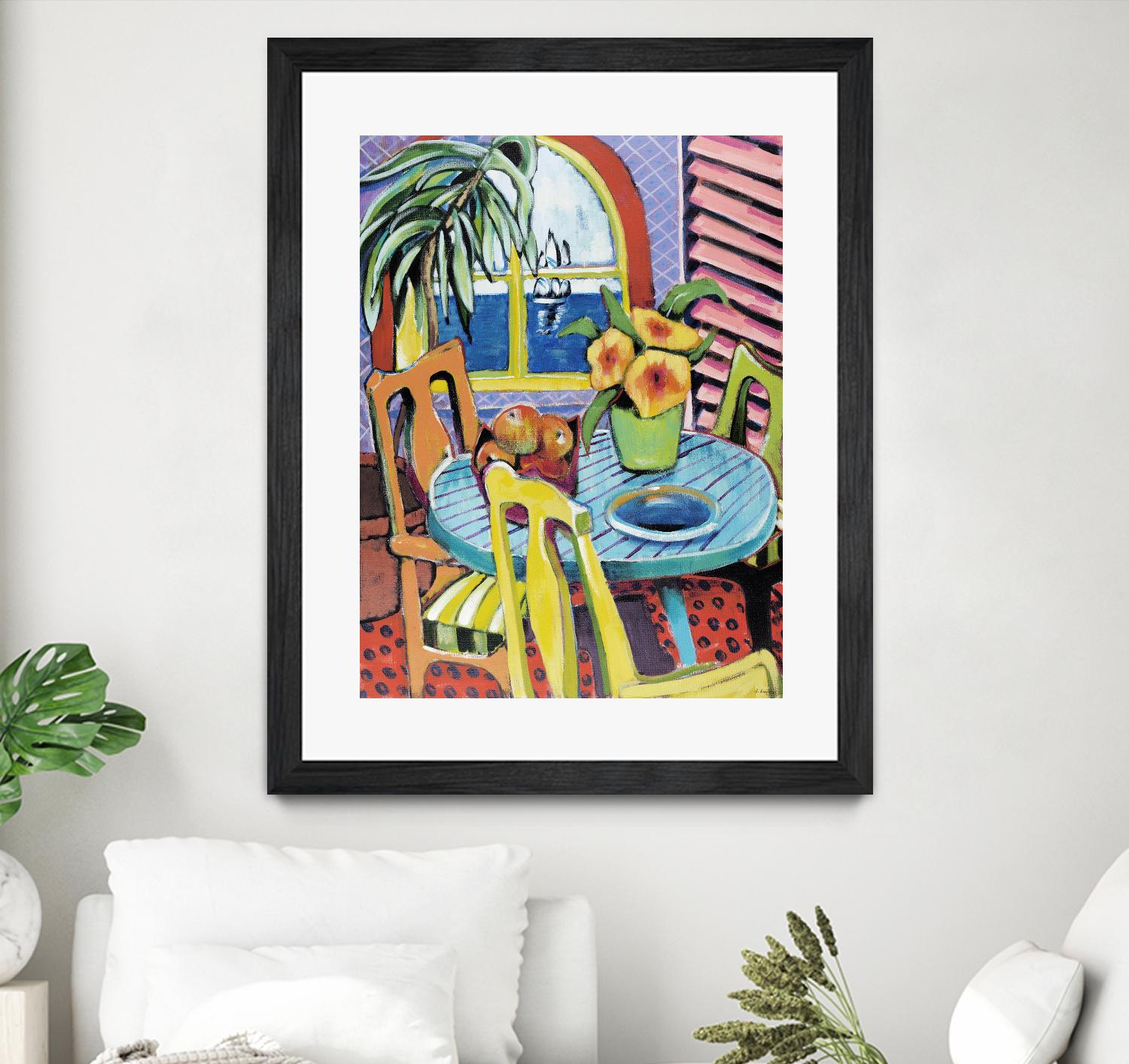 Bayview 2 by David Dauncey on GIANT ART - yellow contemporary