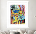 Bayview 2 by David Dauncey on GIANT ART - yellow contemporary