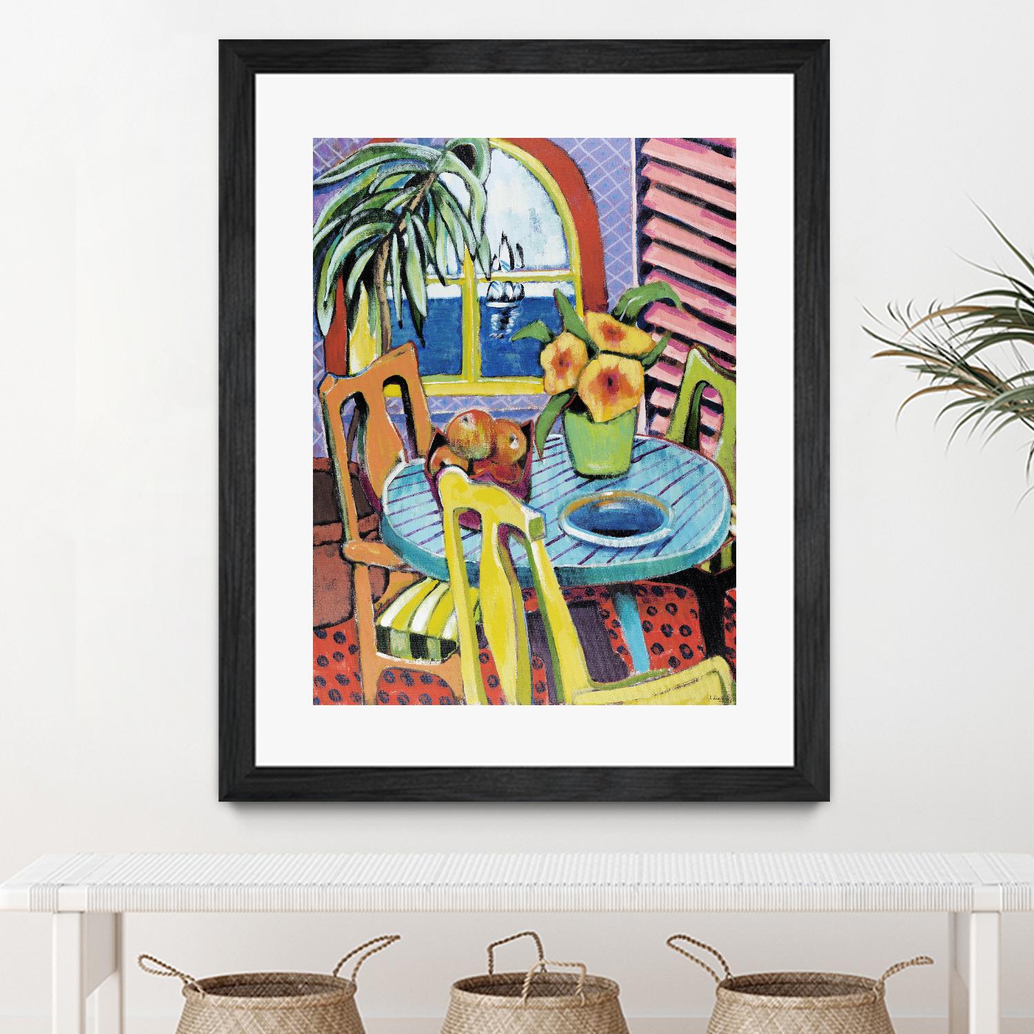 Bayview 2 by David Dauncey on GIANT ART - yellow contemporary