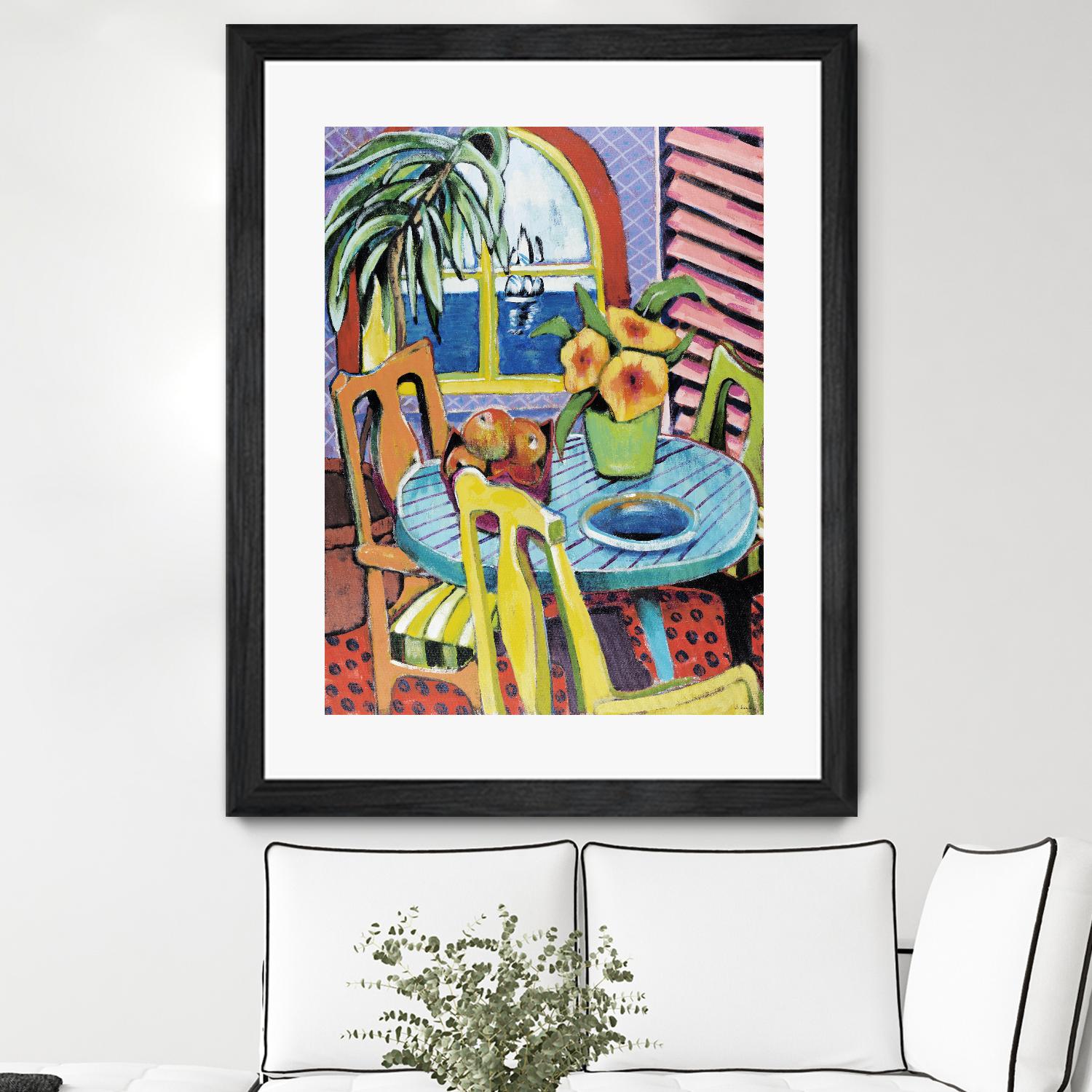 Bayview 2 by David Dauncey on GIANT ART - yellow contemporary