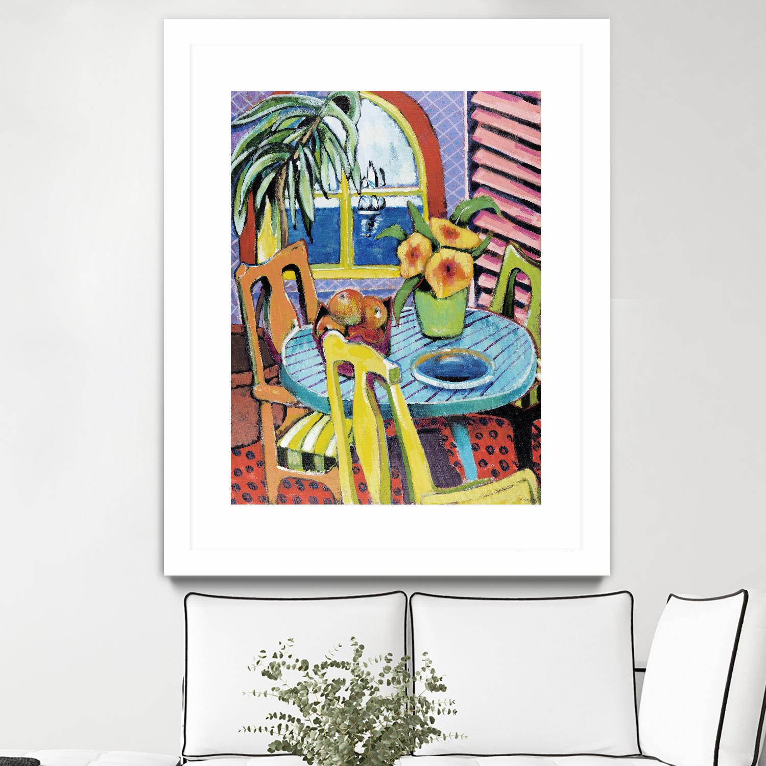 Bayview 2 by David Dauncey on GIANT ART - yellow contemporary