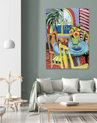 Bayview 2 by David Dauncey on GIANT ART - yellow contemporary