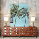 Tropic Shadow 1 by David Dauncey on GIANT ART - blue tropical