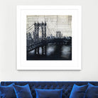 Bridges of Old 2 by David Dauncey on GIANT ART - black city scene