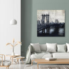 Bridges of Old 2 by David Dauncey on GIANT ART - black city scene