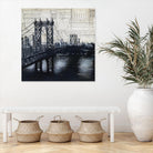 Bridges of Old 2 by David Dauncey on GIANT ART - black city scene