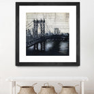 Bridges of Old 2 by David Dauncey on GIANT ART - black city scene