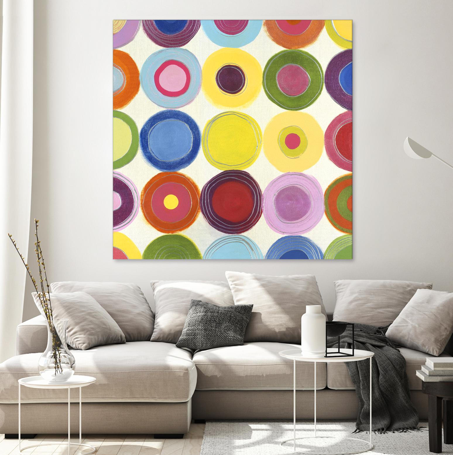 Life is a Beach 1 by Mary Calkins on GIANT ART - red abstract