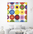 Life is a Beach 1 by Mary Calkins on GIANT ART - red abstract