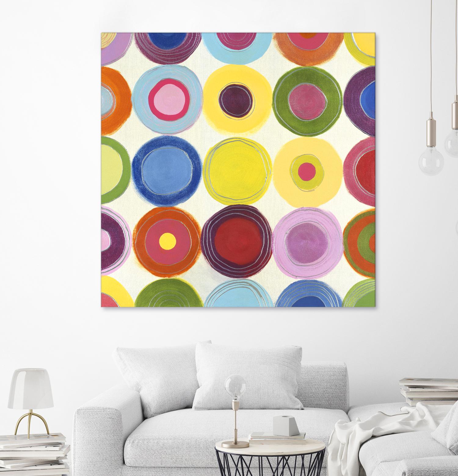 Life is a Beach 1 by Mary Calkins on GIANT ART - red abstract