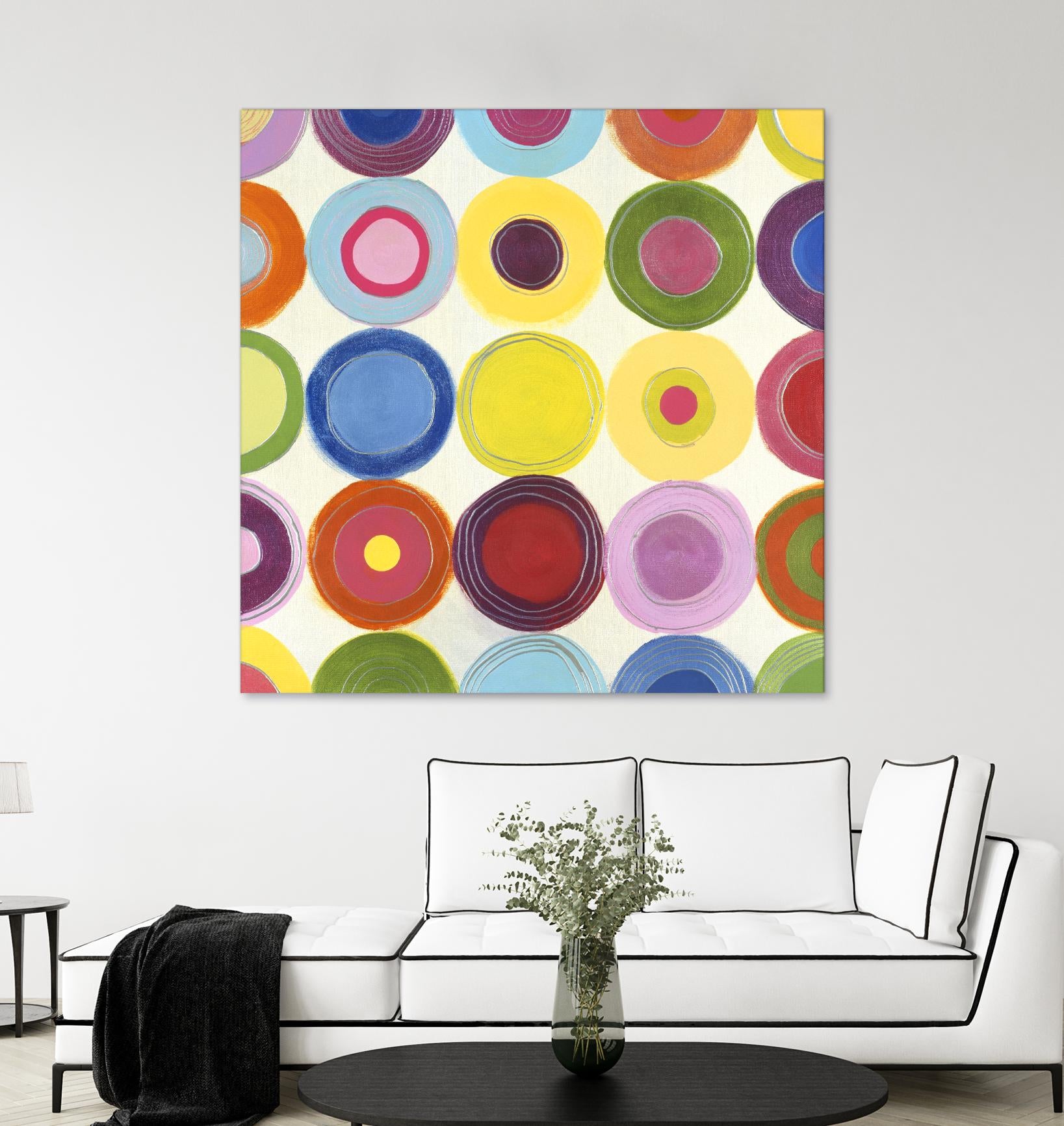 Life is a Beach 1 by Mary Calkins on GIANT ART - red abstract