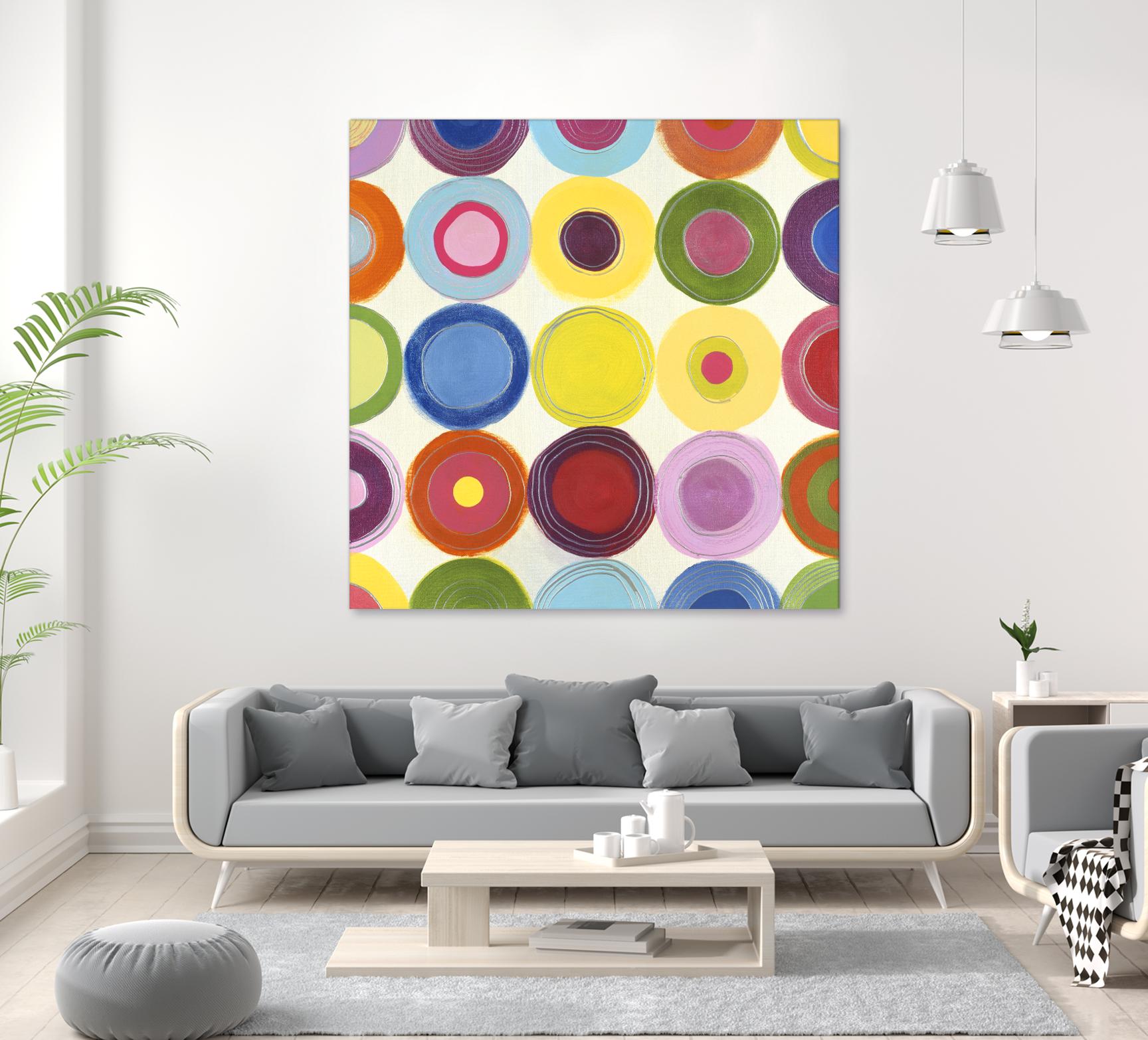 Life is a Beach 1 by Mary Calkins on GIANT ART - red abstract