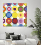 Life is a Beach 1 by Mary Calkins on GIANT ART - red abstract