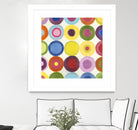 Life is a Beach 1 by Mary Calkins on GIANT ART - red abstract