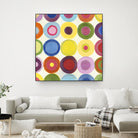 Life is a Beach 1 by Mary Calkins on GIANT ART - red abstract