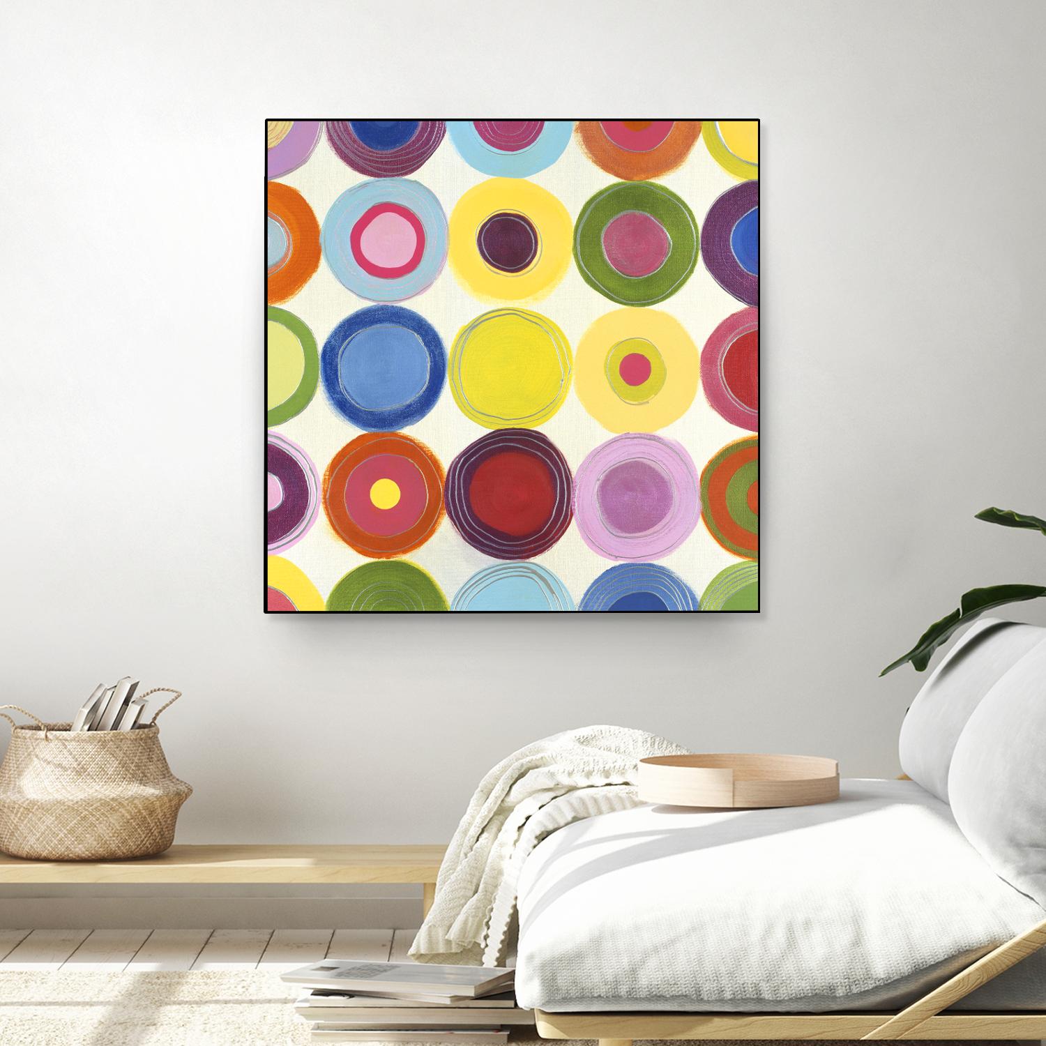 Life is a Beach 1 by Mary Calkins on GIANT ART - red abstract