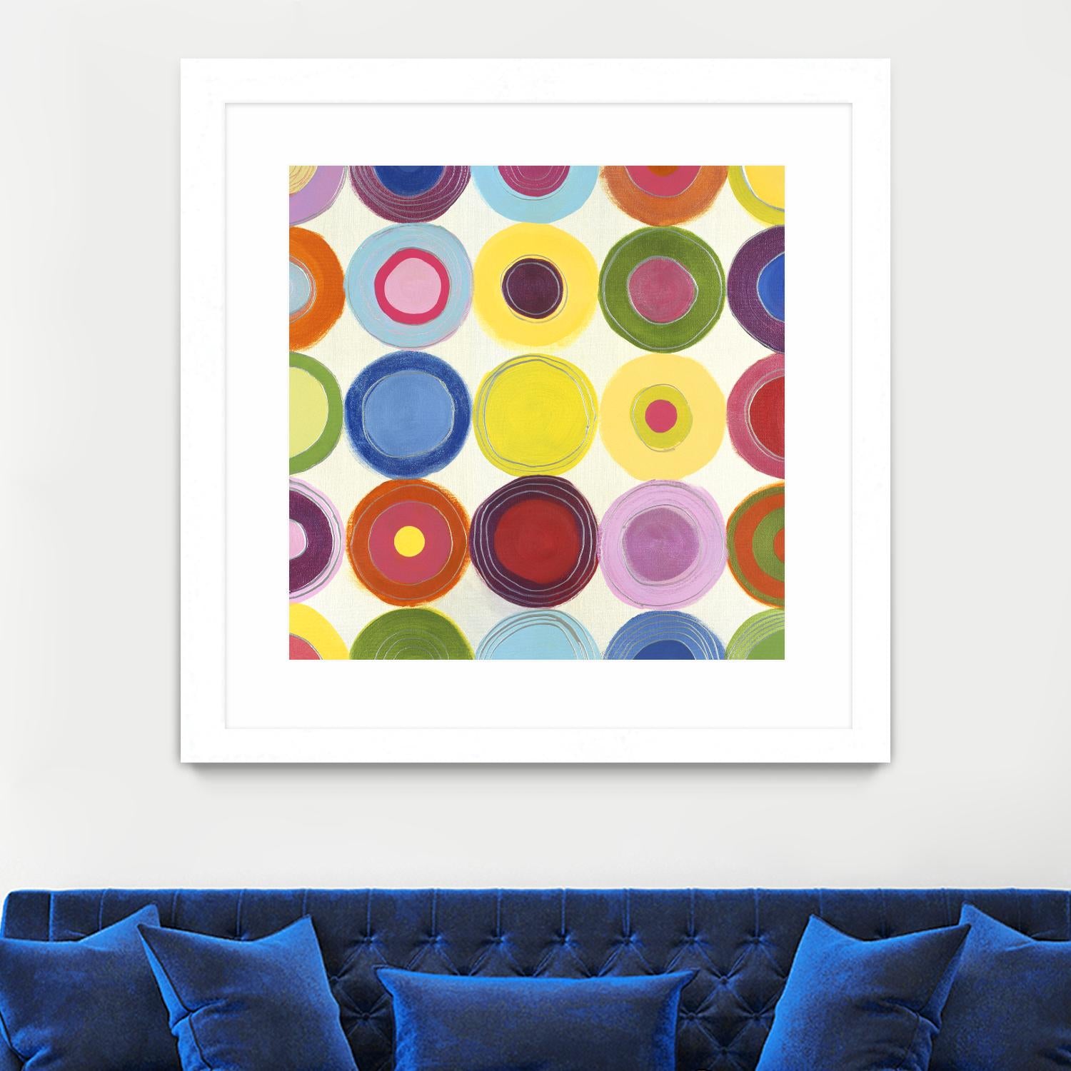 Life is a Beach 1 by Mary Calkins on GIANT ART - red abstract