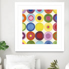 Life is a Beach 1 by Mary Calkins on GIANT ART - red abstract