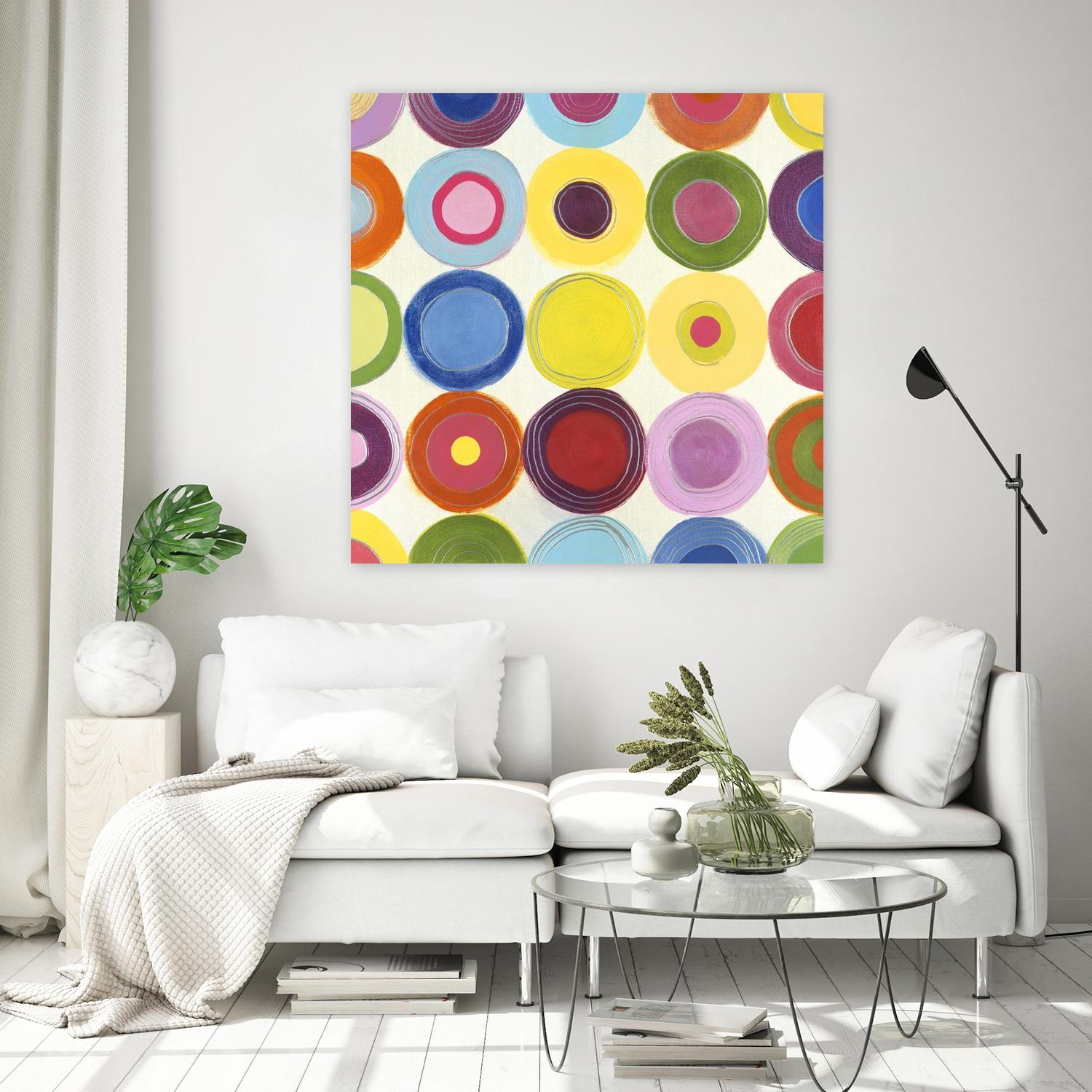 Life is a Beach 1 by Mary Calkins on GIANT ART - red abstract