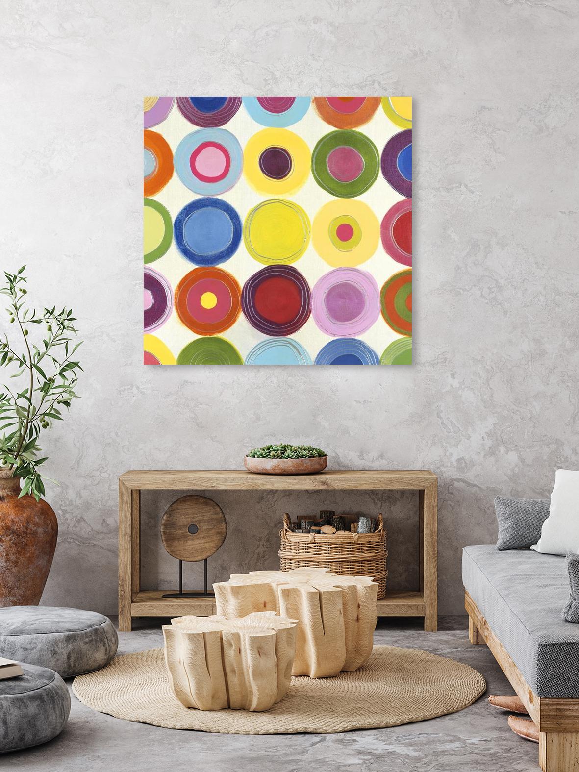 Life is a Beach 1 by Mary Calkins on GIANT ART - red abstract