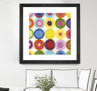 Life is a Beach 1 by Mary Calkins on GIANT ART - red abstract