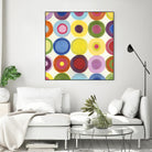 Life is a Beach 1 by Mary Calkins on GIANT ART - red abstract