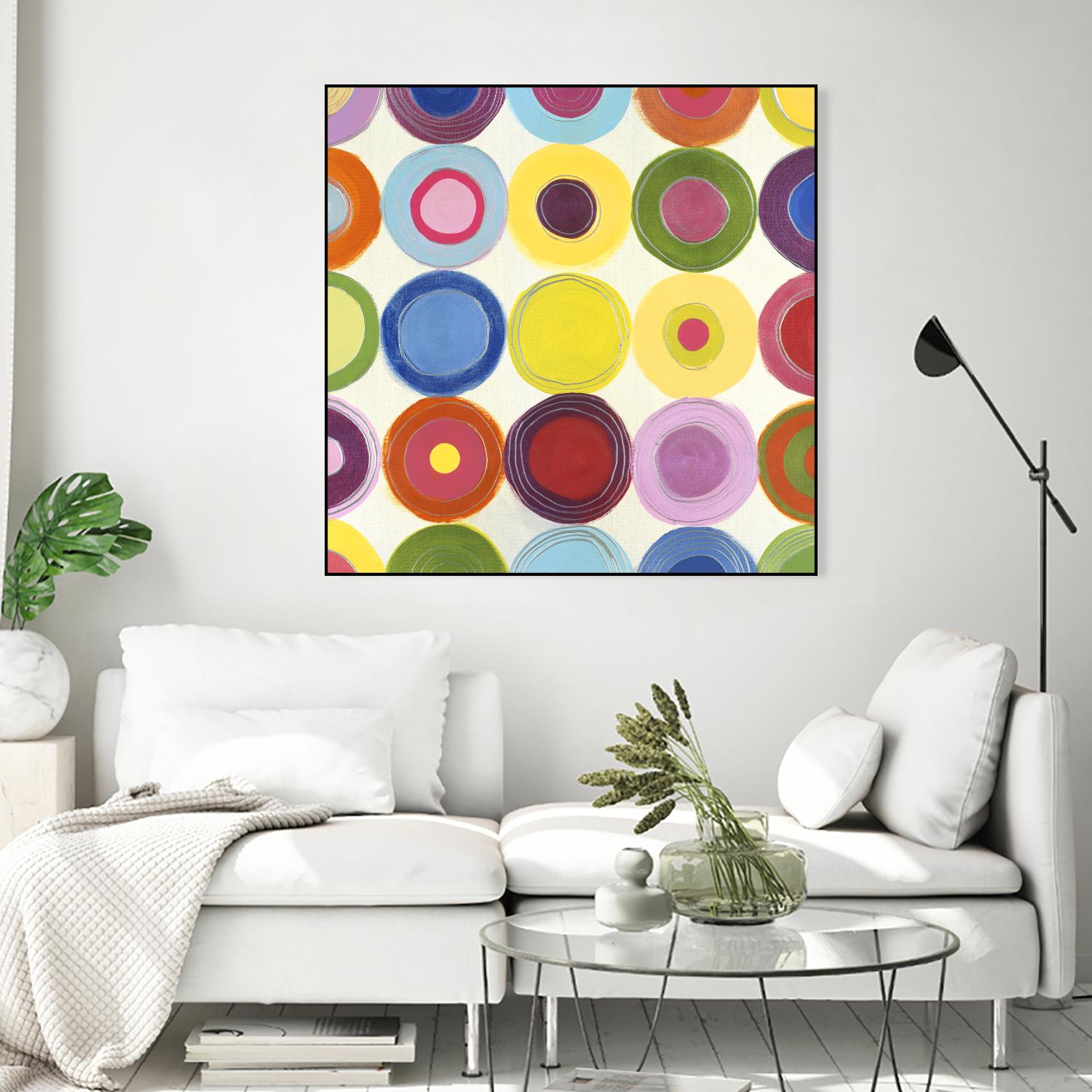 Life is a Beach 1 by Mary Calkins on GIANT ART - red abstract